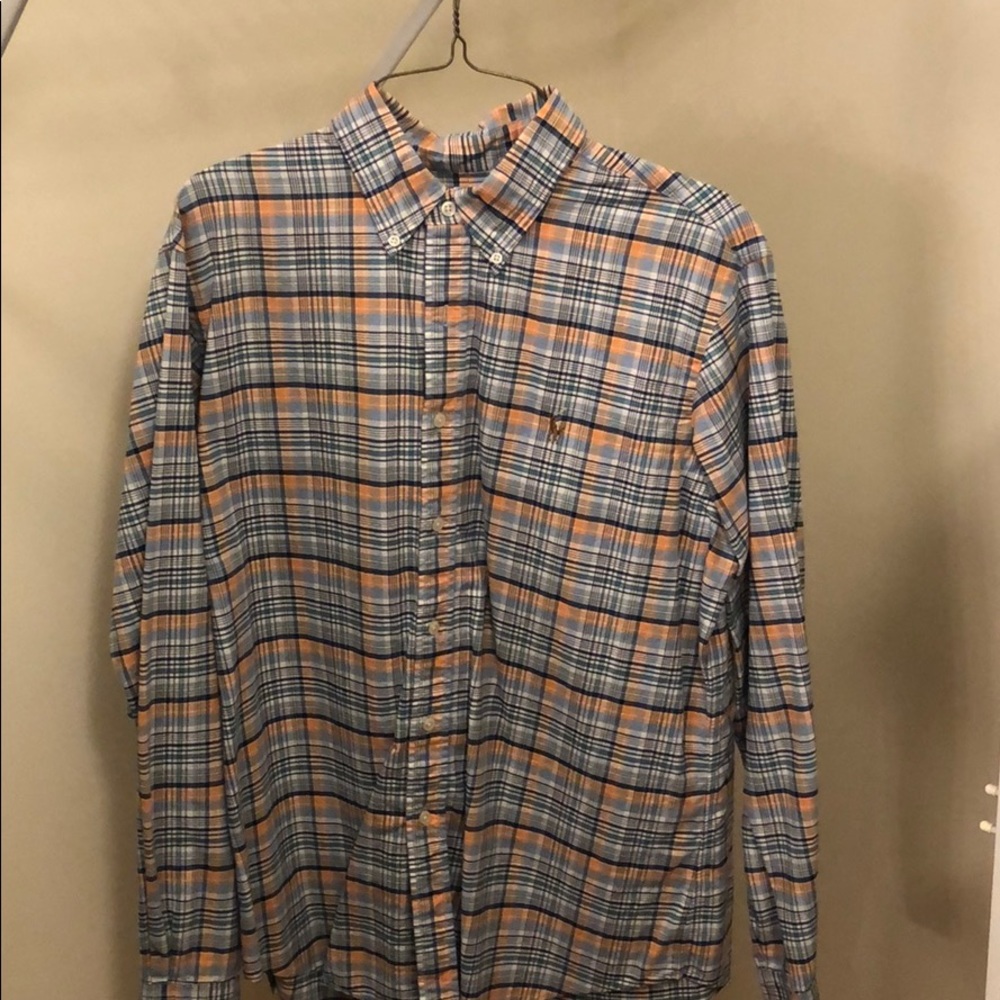 Polo button down LS